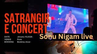 Sonu nigam live concert ||Satrangi Re || Pune Maharashtra | #concert #sonunigam #song #dhurandhar 