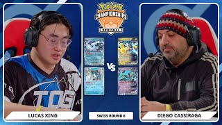 TCG Lucas Xing Vs Diego Cassiraga - 2024 Pokémon Orlando Regional Championships Swiss R6