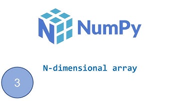 آموزش نامپای | جلسه سه | numpy | N-dimensional array