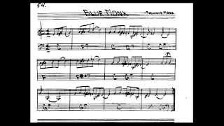 Video thumbnail of "Blue Monk - Play along - Backing track (Bb key score trumpet/tenor sax/clarinet)"