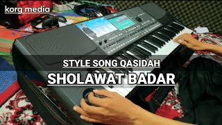 STYLE SONG KORG PA600 QASIDAH SHOLAWAT BADAR ( Dangdut Koplo )