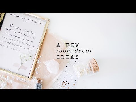 a few room decor ideas