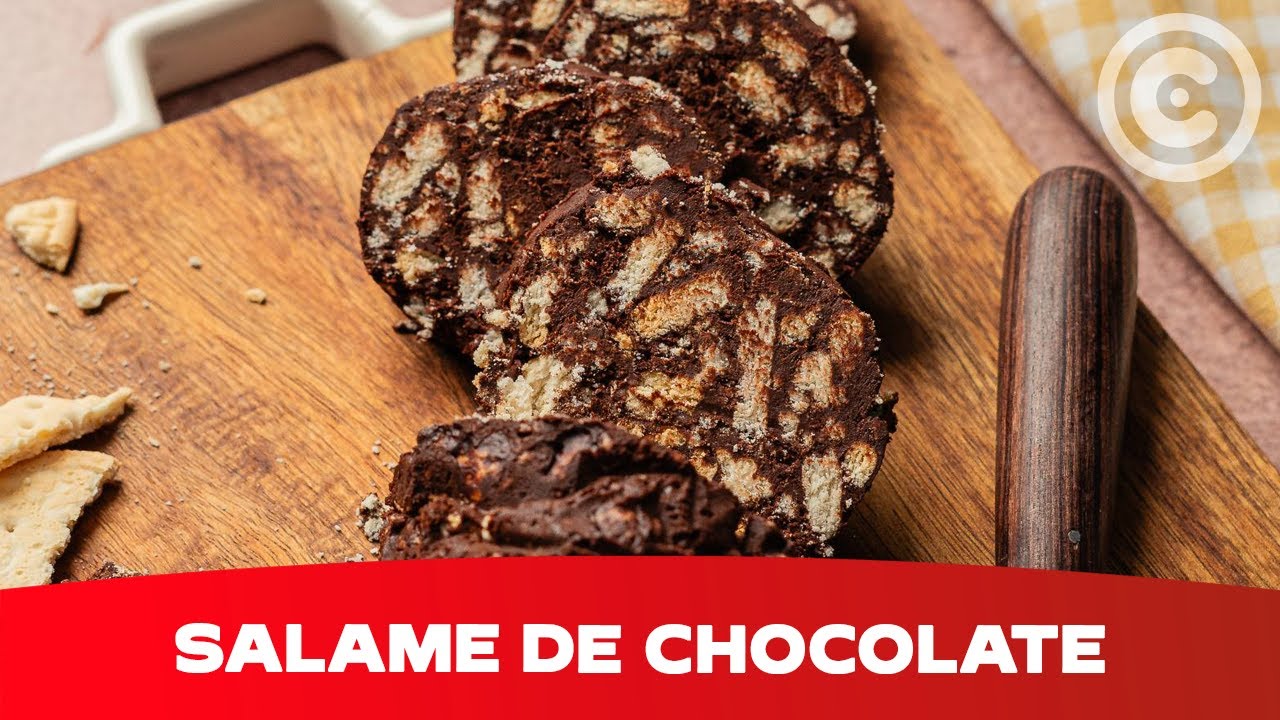 Receita tradicional de Salame de Chocolate