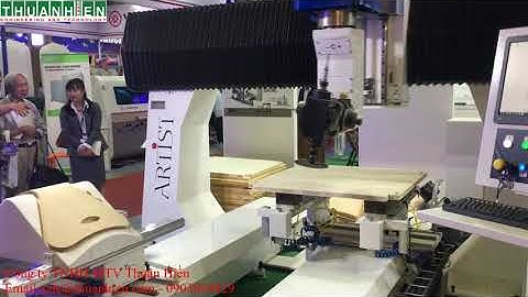 Máy gia công cnc trung tâm 5 trục châu âu - máy trung tâm gia công cnc 3d châu âu Artist !