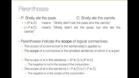 Lesson 2.5: Constructing well-formed sentences of TFL