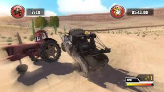 Cars Race-O-Rama Mater in Tractor Stampede!