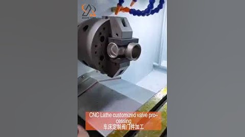 CNC lathe customized valve parts processing
