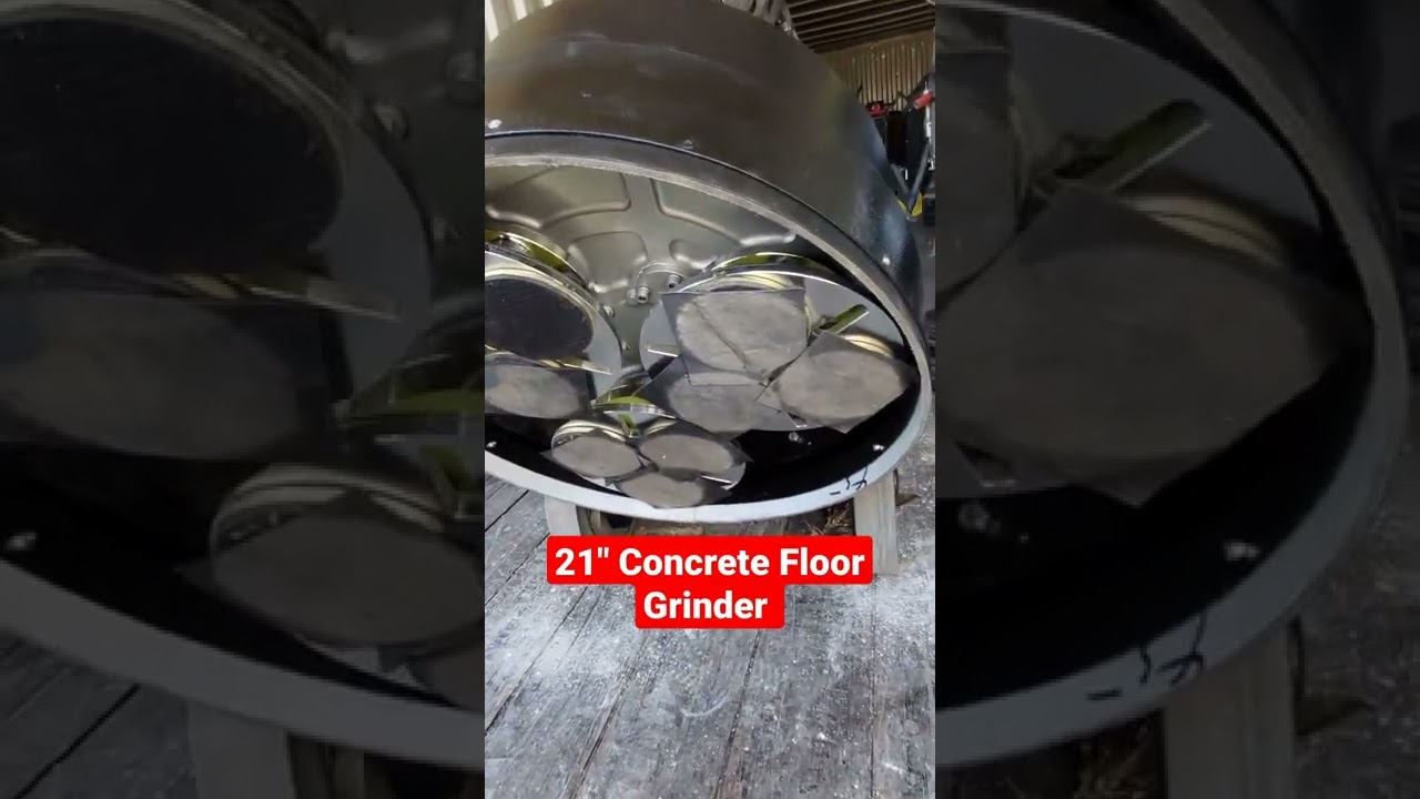 21" Planetary Concrete Floor Grinder 