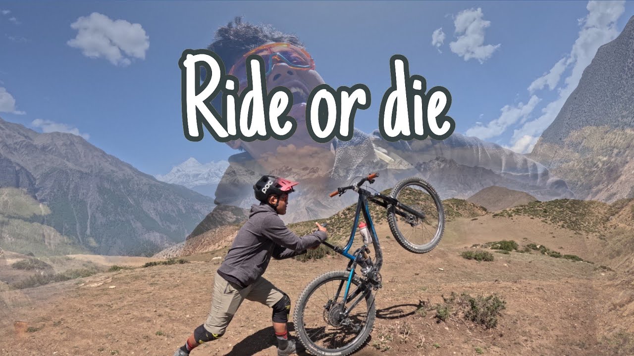 Riding best single in Mustang Nepal