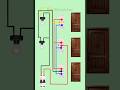 3 Way Staircase Light Wiring Diagram | #shots #electrical