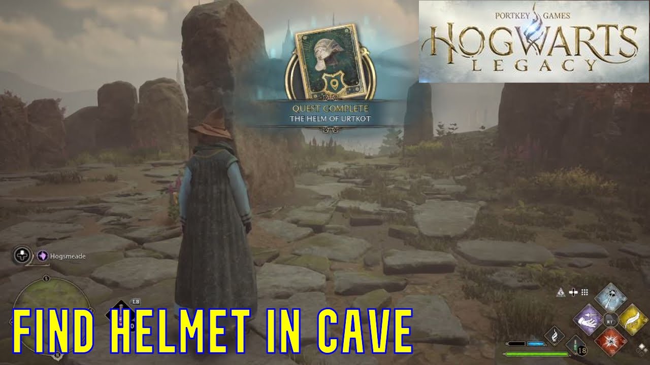Решайте головоломки в The Helm of Urtkot: Hogwarts Legacy — геймплей Xbox Series S