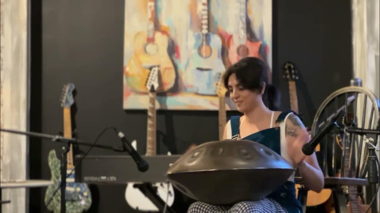 Handpan improv jam at Jives Cafe YouTube