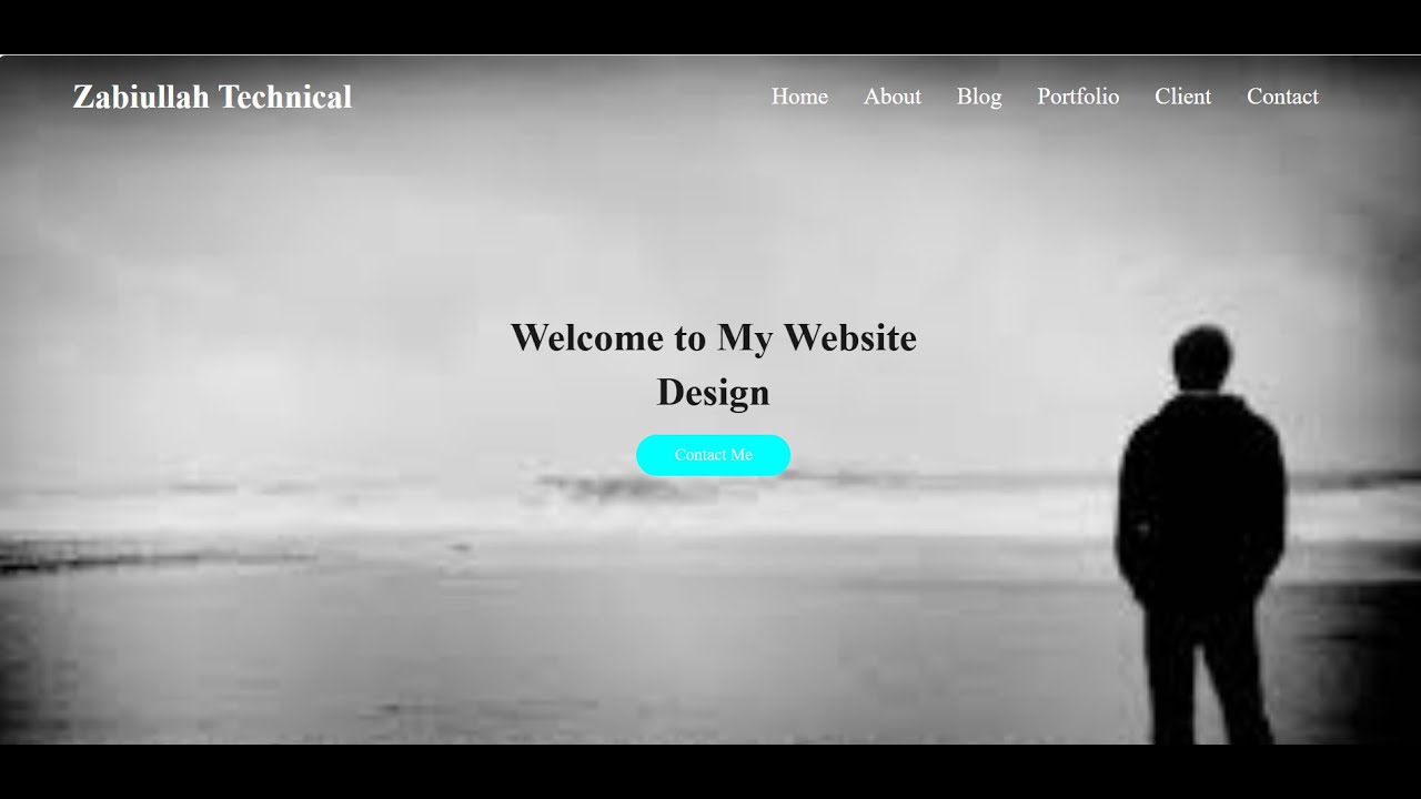 Form Design Using HTML & CSS | Form 10 For Beginners | Zabiullah ...
