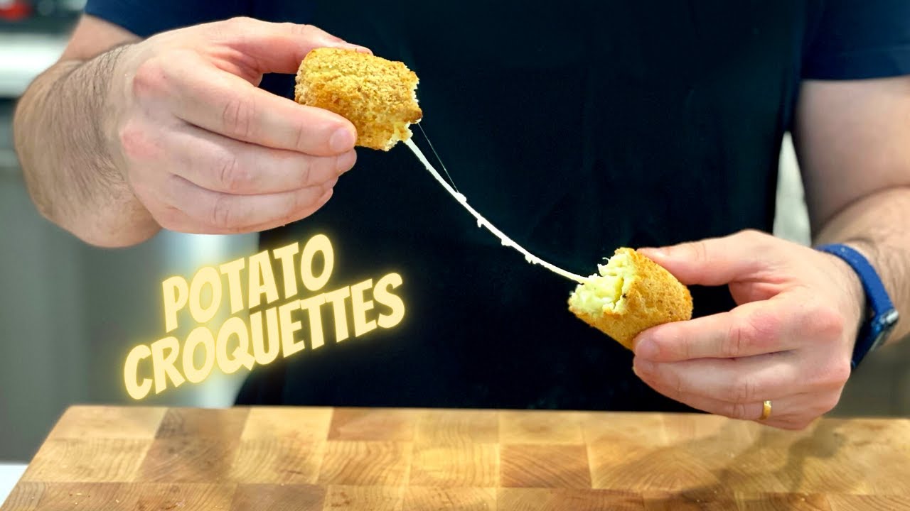How To Make Air Fryer Potato Croquettes [Authentic Neapolitan Style