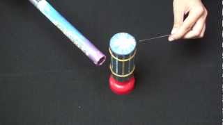 The Electrostatic Motor experiment, Science Kit with the Fun-Fly-Stick