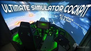 ULTIMATE Simulator Experience - Building 180° Curved Screen for Space and Flight Sims screenshot 3