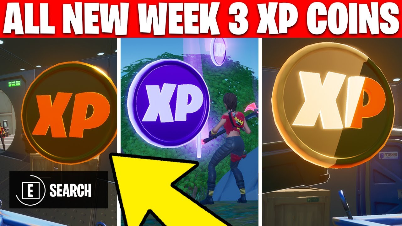 All New XP Coins Locations - Week 3-4 XP Coins Locations ...