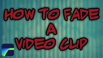 LumaFusion Tutorial - How To Fade A Video Clip (iOS Video Editing)