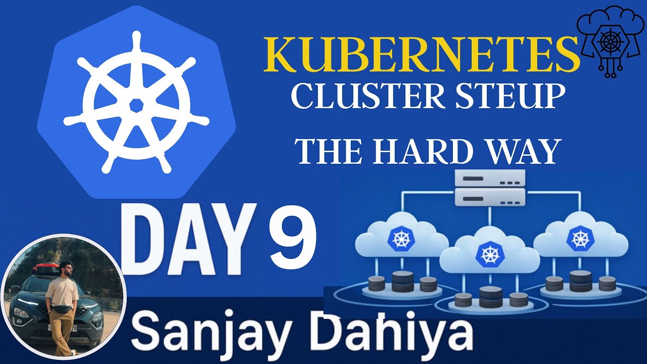 Day 9: Kubernetes Setup 3 node etcd cluster setup | step by step # ...