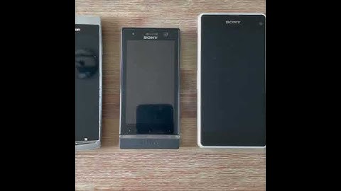 Evolution of Sony Ericsson to Sony smartphones: 2002-2015