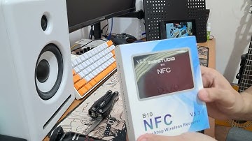 Unboxing Music NFC TaffSTUDIO Bluetooth Receiver - B10  (INDONESIA) | AMS VLOG