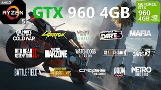 Видео: GTX 960 4GB Test in 20 Games in 2020