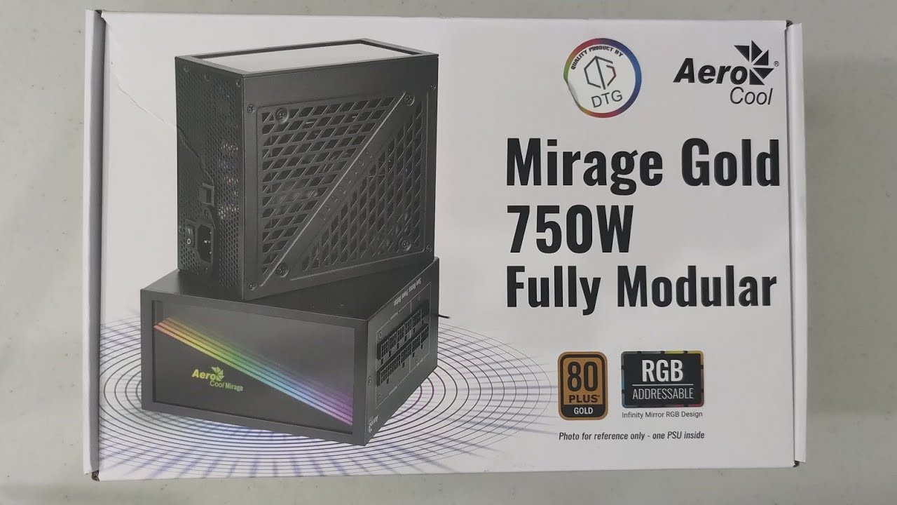 Mirage Gold 750W Fully Modular - AeroCool