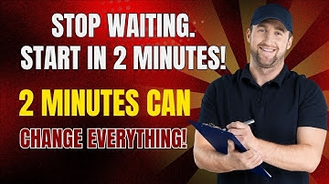 The 2 Minute Rule That Will Change Your Life  Stop Procrastinating & Take Action Now