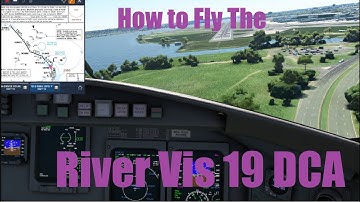 CRJ V2 How  to fly the River Visual Like A Pro (Real CRJ Pilot) #msfs2020 #landing #aviation
