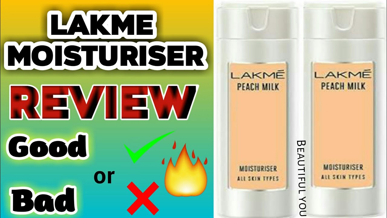 uses of lakme peach milk moisturizer