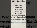Wh-Question#viral #english #wh#advancedenglish #speakenglishfluently #viralvideo
