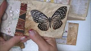 More Tags & Envelopes for your Journals
Today I am sharing some tags I made with dictionary page as well as some vintage style envelopes I embossed, coffee stained and added fabric embellishments too. Hope you enjoy xx More Tags & Envelopes for your Journals