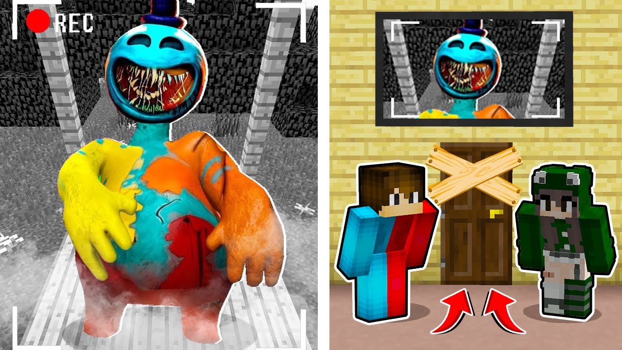 🇺🇦 МИ ПРОСТЕЖИЛИ ЗА ПЛАСТЕЛИНОВИЙ ДОУІ ЧЕРЕЗ ПРИХОВАНІ КАМЕРИ В МАЙНКРАФТ! БАКІ POPPY PLAYTIME 4