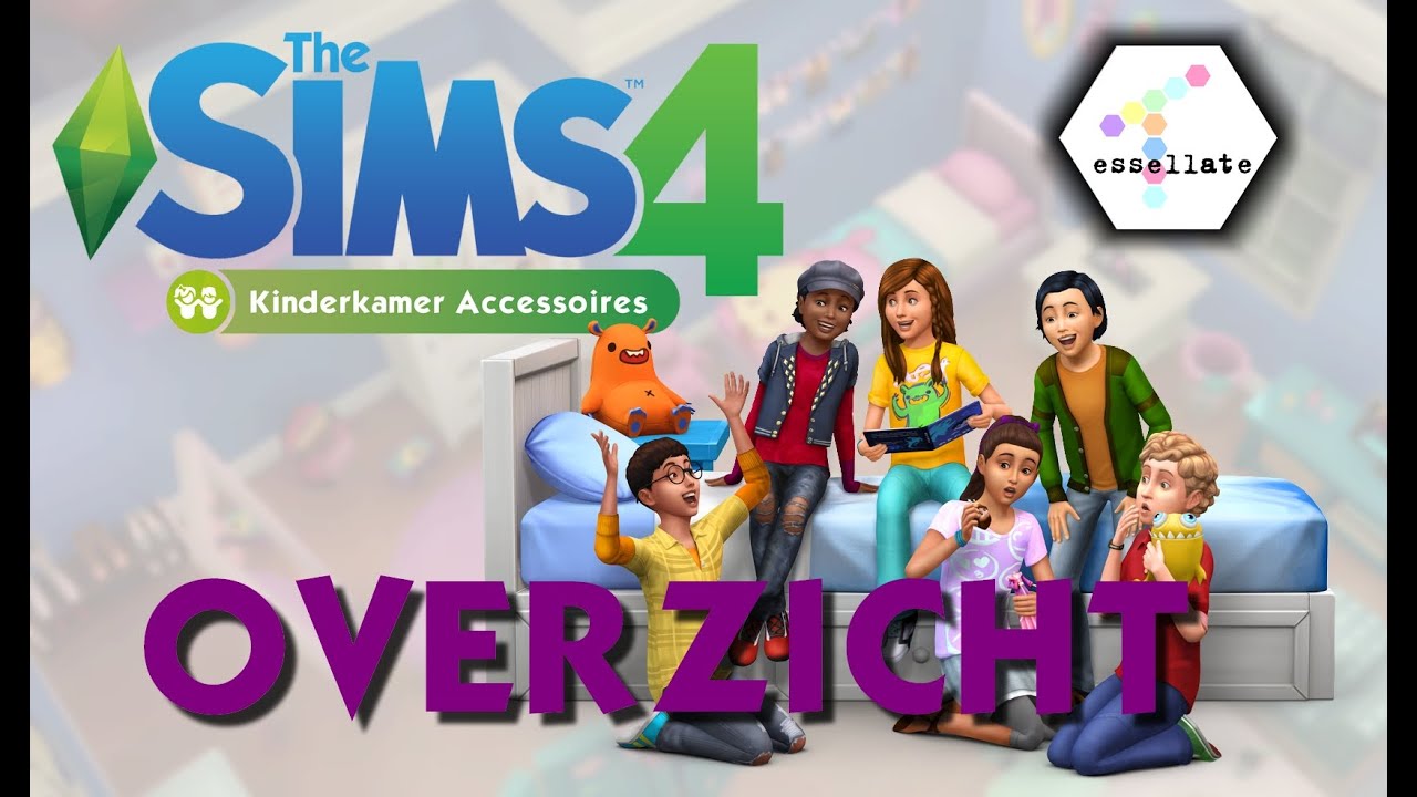 Sims 4 Kinderkamer Accessoires | OVERZICHT - YouTube Tessellate