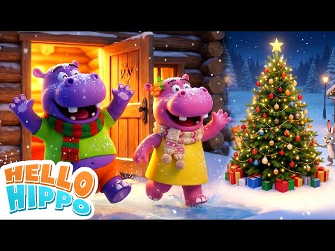 Cute Christmas Songs 🎄😊 A Very Merry Christmas with Hello Hippo