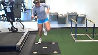 SINGLE LEG DOT DRILL