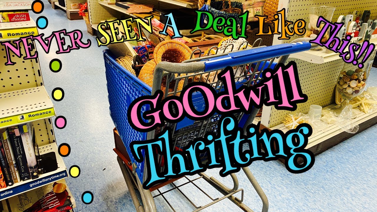 Goodwill Thrifting | The Whole Box WHAT A DEAL | GOODWILL THRIFT WITH ...