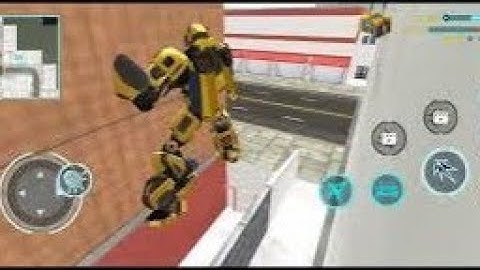 Flying police robot game / Android gameplay videos / #androidgames #games #video