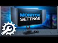 Monitor Settings & Benq Zowie