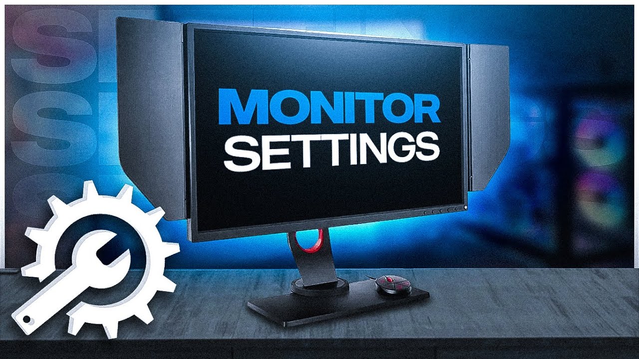 Monitor Settings Benq Zowie Youtube