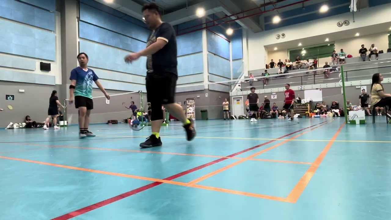 Baddicts Badminton Tournament 2025 (Elimination 3): Edge & Jeoff vs Ken & Joevic