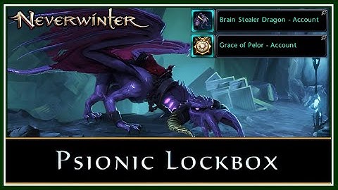 Neverwinter - NEW Lockbox with Dragon Mount and Artifact (2,000 IL) - Module 30 Pirates