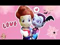 Ryder y Vampirina SE ENAMORAN! Patrulla Canina en español