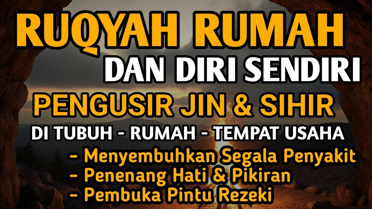 RUQYAH RUMAH PENGUSIR JIN, SETAN & SIHIR DI RUMAH & TUBUH, PENENANG HATI & FIKIRAN | BY: ALAA AQEL