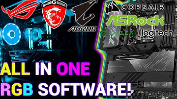 How to control RGB lights in PC! How to GET ALL RGB