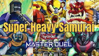 SUPERHEAVY SAMURAI DESTROY RANKED FT. @perfectki11r10 YUGIOH MASTER DUEL