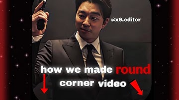 How to Make Round Corner Video in CapCut | Easy Tutorial #capcut 