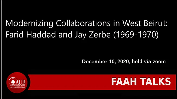ModernizingColla...  in West Beirut: Farid Haddad ...