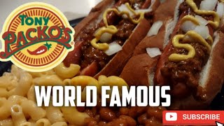 World Famous Tony Packo's Chili Dogs and Cracker Barrel Macaroni and Cheese For Dinner