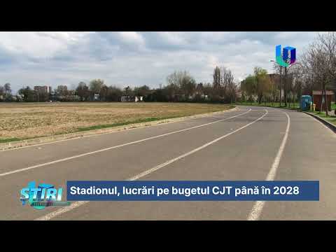 Stadionul, lucrări pe bugetul CJT până în 2028